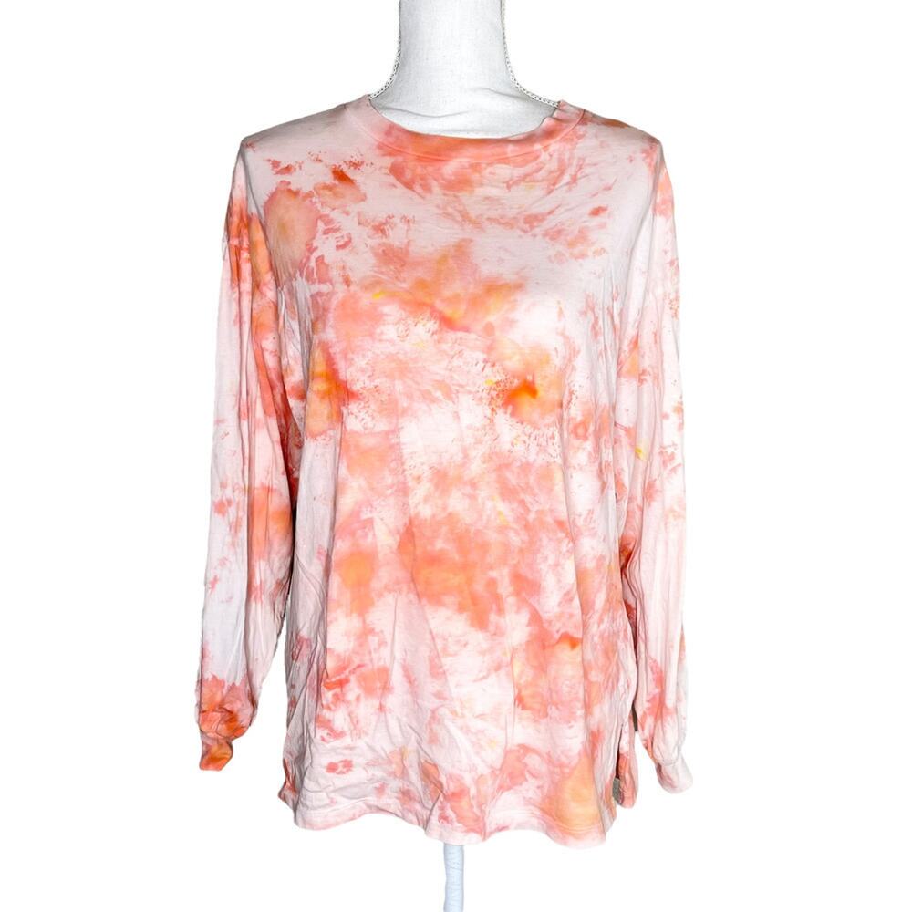 ASOS Tie Dye Long Sleeve Lightweight Shirt womens XS
